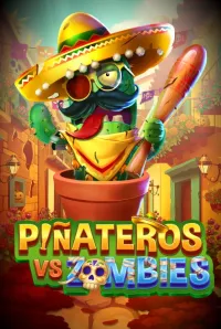 pinateros vs zombies slot logo